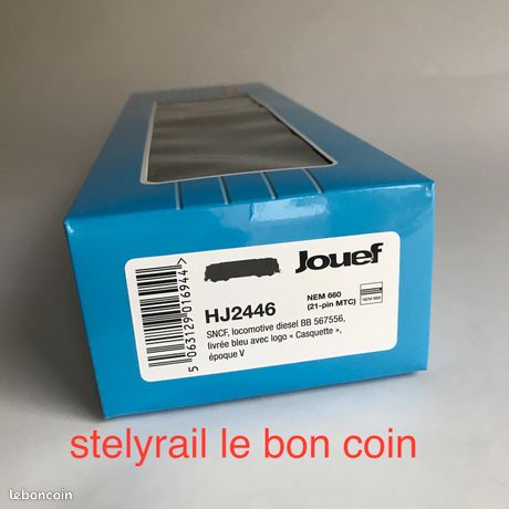 Jouef HJ2446 Locomotive diesel BB 567556, SNCF, livrée bleue
