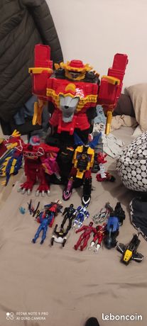 Power Rangerd Ninja Steel Ultra Forteresse Megazord Bandai 2017 54cm Power Rangerd Ninja Steel Ultra Forteresse Megazord Bandai 2017 54cm