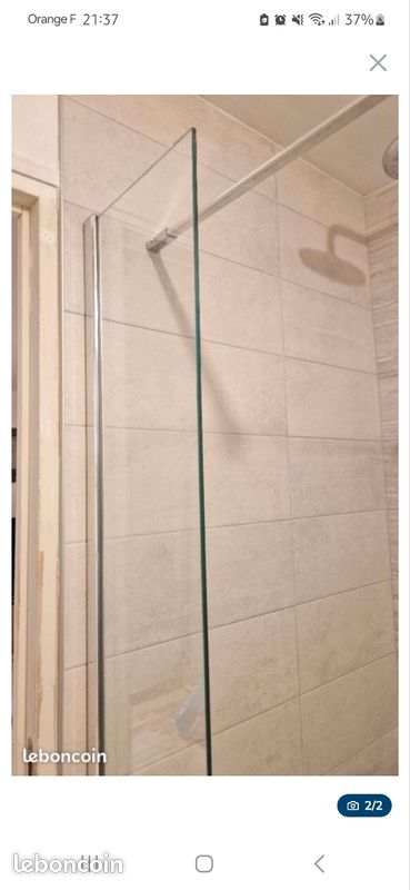 Paroi de douche 30 cm (image 1)