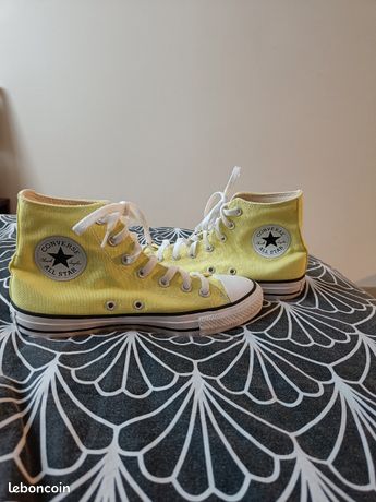 Converse jaune fluo Chaussures