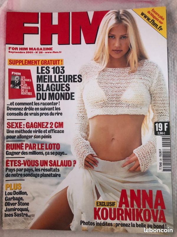Lot de 4 magazines FHM de 2001 (image 4)