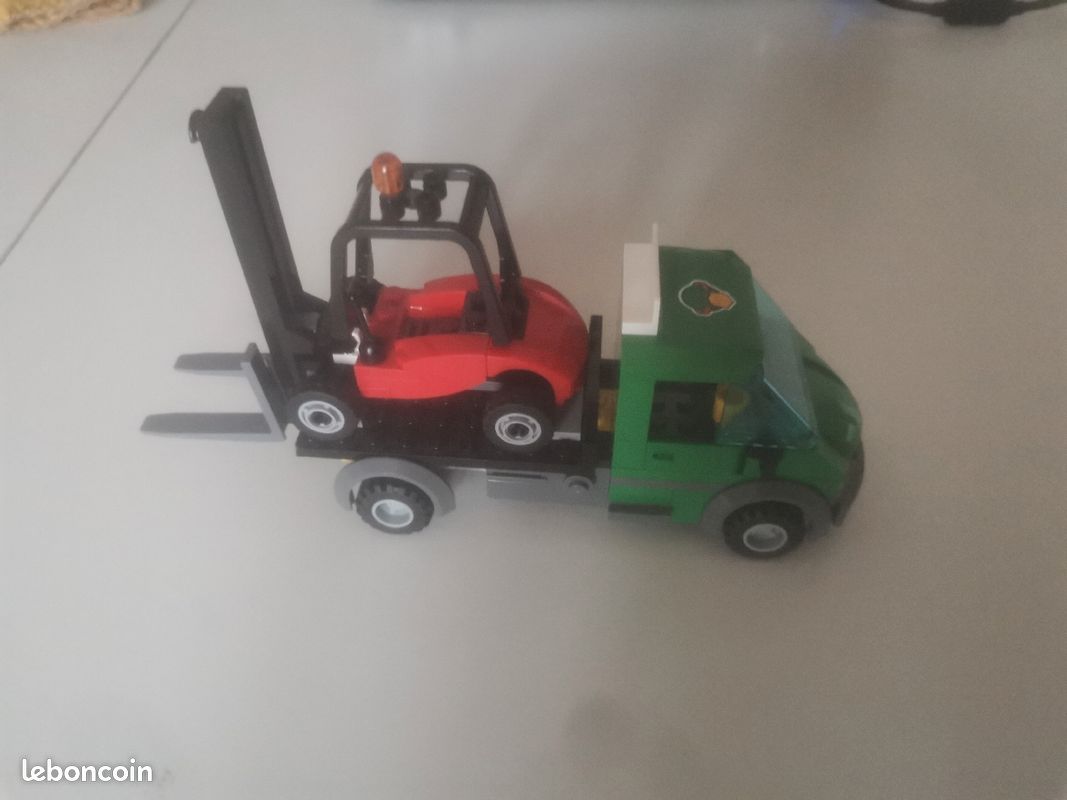 Camion et chariot Fenwick train lego city (image 4)