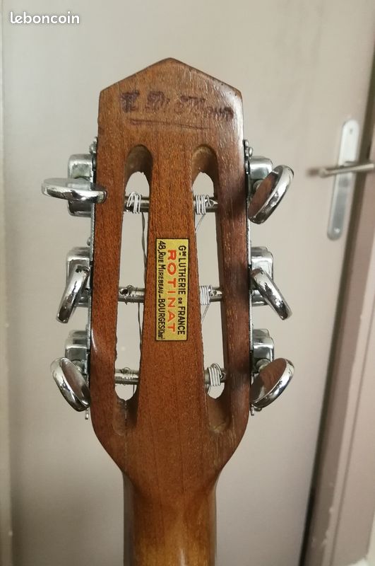 Guitare jazz manouche A. Di Mauro 1961 (image 3)