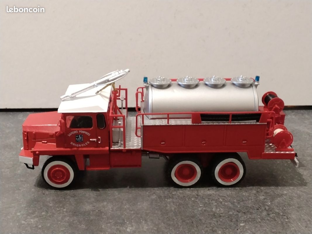 Miniature Camion Citerne Jadanette échelle 1/87 – Rouge Avec Boîte D'origine