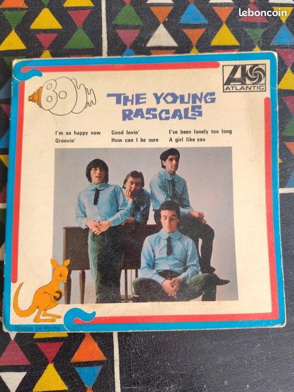 The Young Rascals - Vinyle en format unique "disque de poche" (6' inch) (image 1)