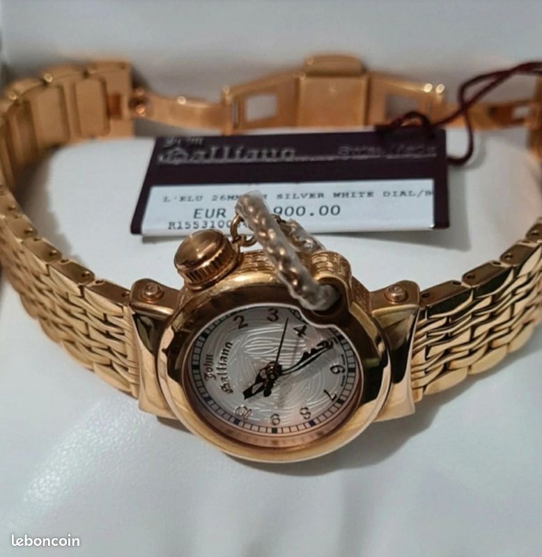 Montre JOHN GALLIANO Montres Bijoux