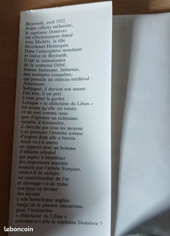 Lot de 5 livres de Pierre BENOIT,L'atlantide, le lac salé, la chatelaine du Liban, Aîno, Mademoiselle de la Ferté (image 6)