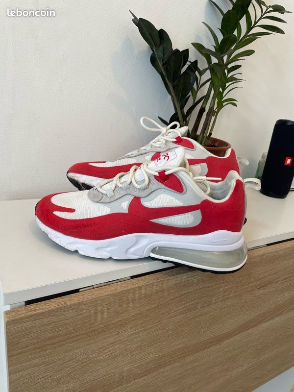 Max 270 Nike Avec Semelle Bulle Nike Air Max 270 React – Rouge