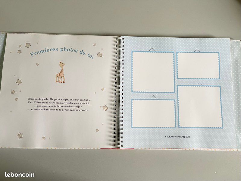 L’album de mon bébé avec Sophie la Girafe - Neuf (image 5)