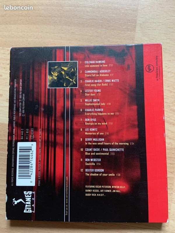 CD : saxophone Autour de minuit (image 2)