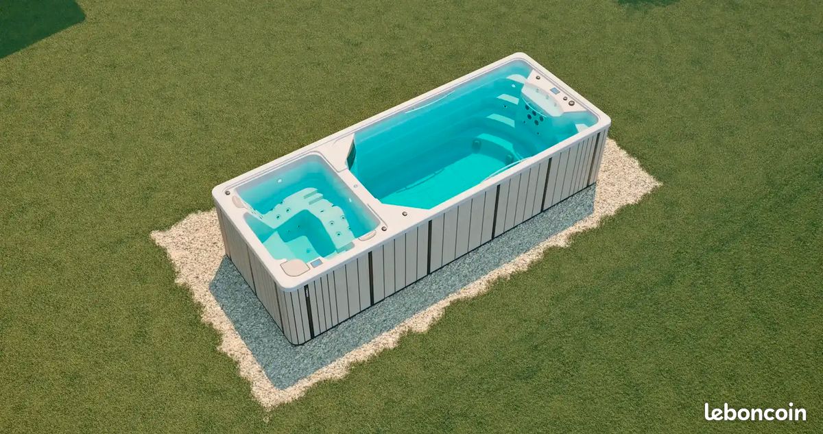 SPA DE NAGE 6M de long Bi-ZONE (image 2)