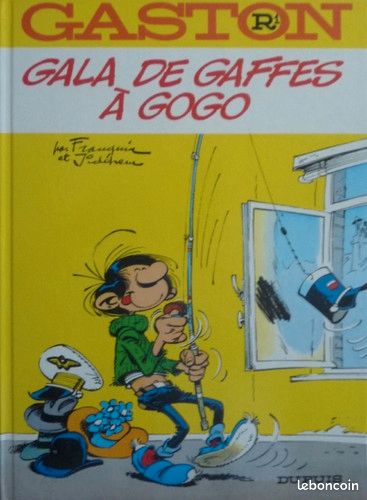 Bd Gaston " Gala de gaffes à gogo" (image 1)