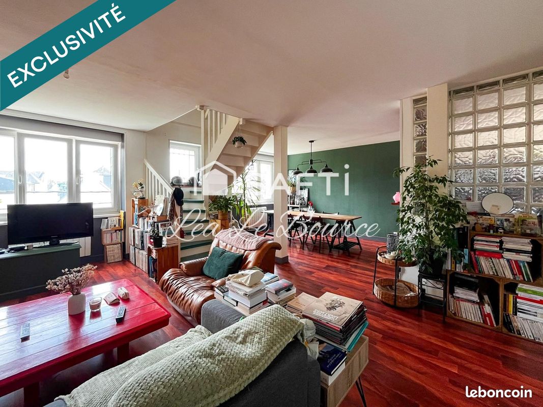 Appartement 5 pièces 97 m² · à Quimper · 97 m² · 202 000 €