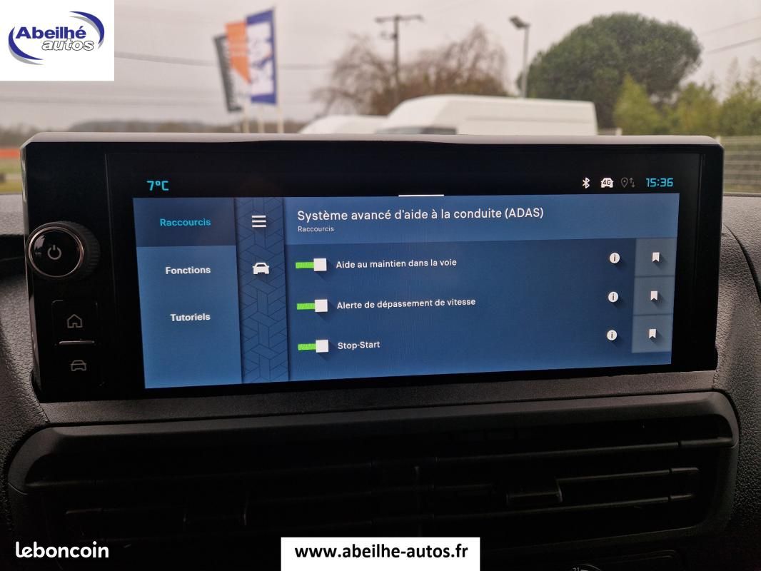 Citroën Jumpy CABINE APPROFONDIE XL EAT8 2.0 BLUEHDI 180 PACK CONNECTIVITE+CAMERA 5PL (image 13)