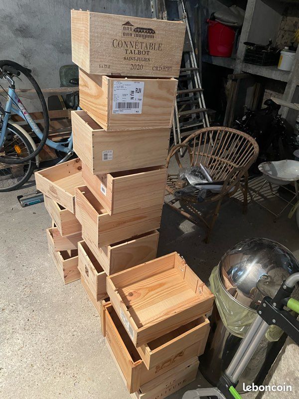 Caisses de vin en bois (image 2)