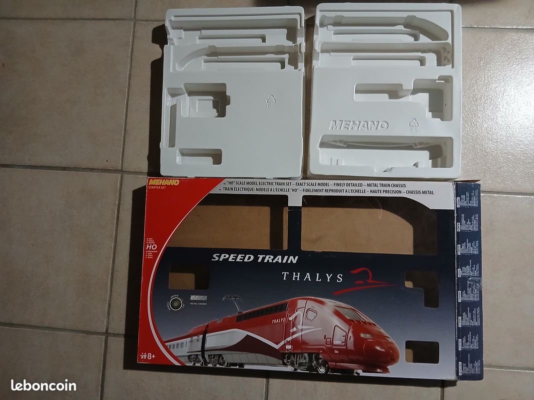 Coffret TGV Thalys 2 Par MEHANO – Échelle N? – Réf T753 – Complet & Neuf