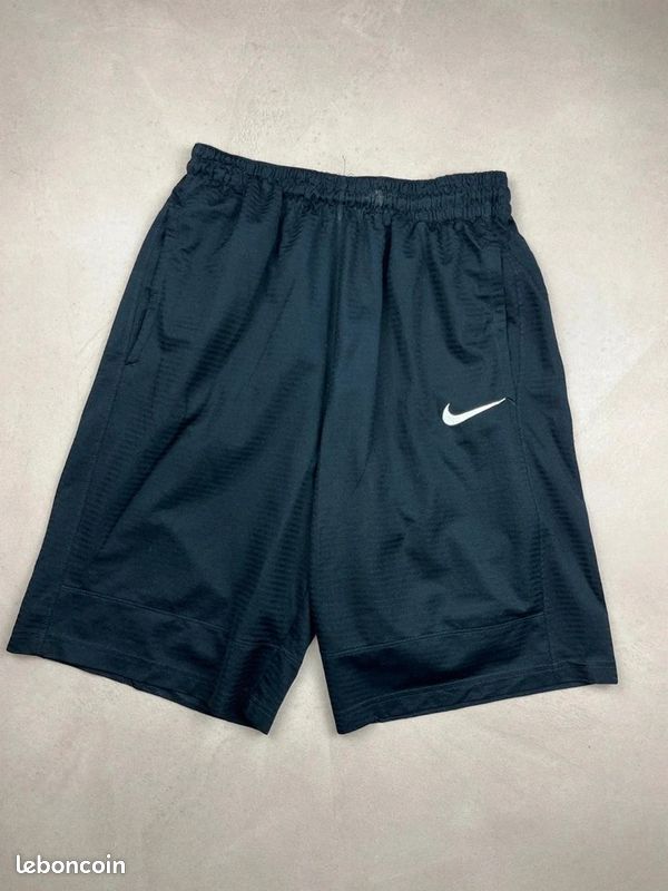Nike short de sport vintage noir swoosh s ss2813 (image 1)