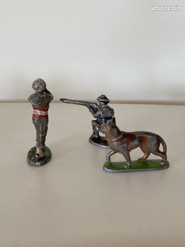 Lot De 2 Soldats Métal (alu/plomb) Au Choix échelle 1:32 (60mm) - Occasion