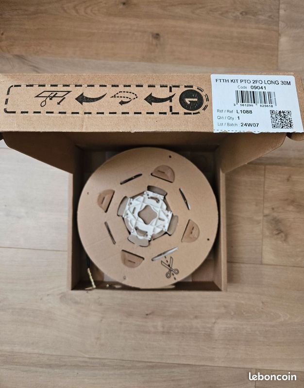 Kit fibre optique DTIO Eline 30m neuf (image 2)