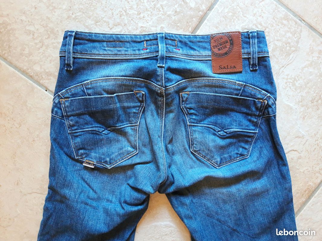 Jean Femme SALSA Wonder - Occasion Très Bon État, Taille Standard