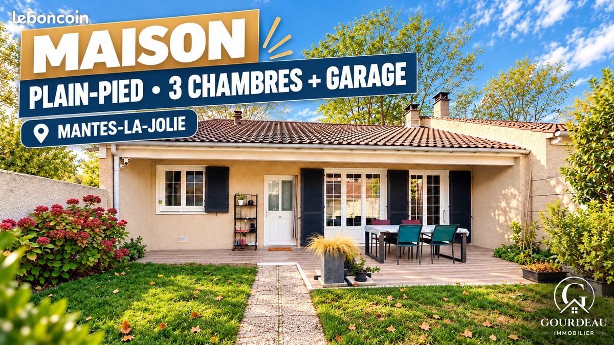 Maison 5 pièces 101 m² · à Mantes-la-Jolie · 101 m² · 247 000 €