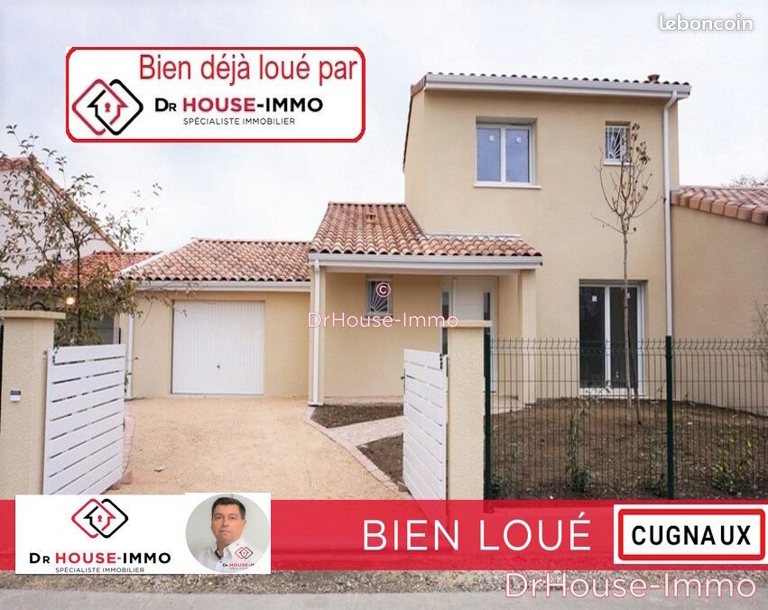 Maison 4 pièces 85 m² · à Cugnaux · 85 m² · 935 €/mois