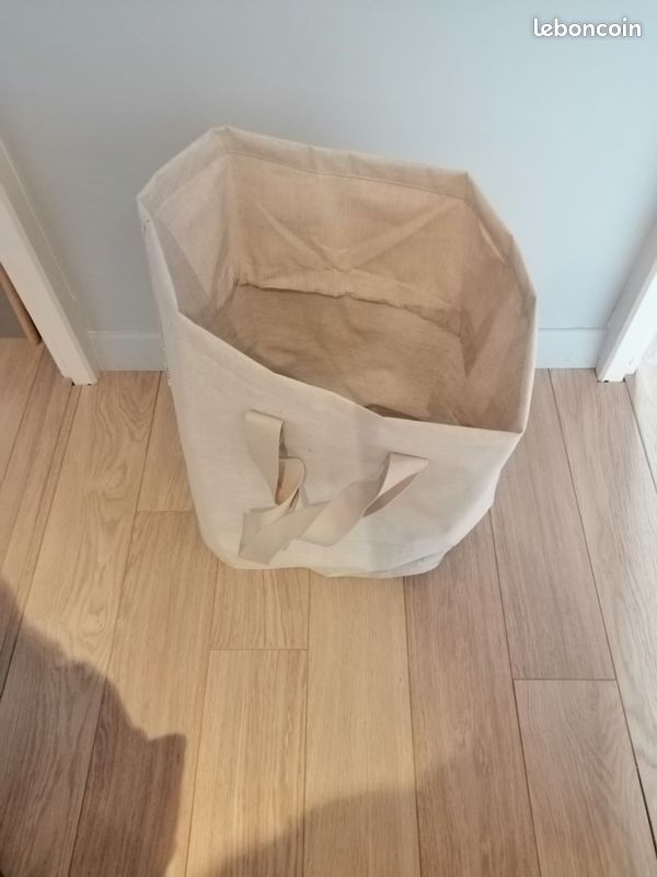 Sac à linge Purrpingla Beige (image 1)