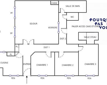 Appartement 320 000 € - 89 m²