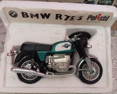 MOTO BMW R75 ELEPHANT SIDE CAR TONKA POLISTIL 1:15 dans sa boite d'origine EUR 30,00 - FR