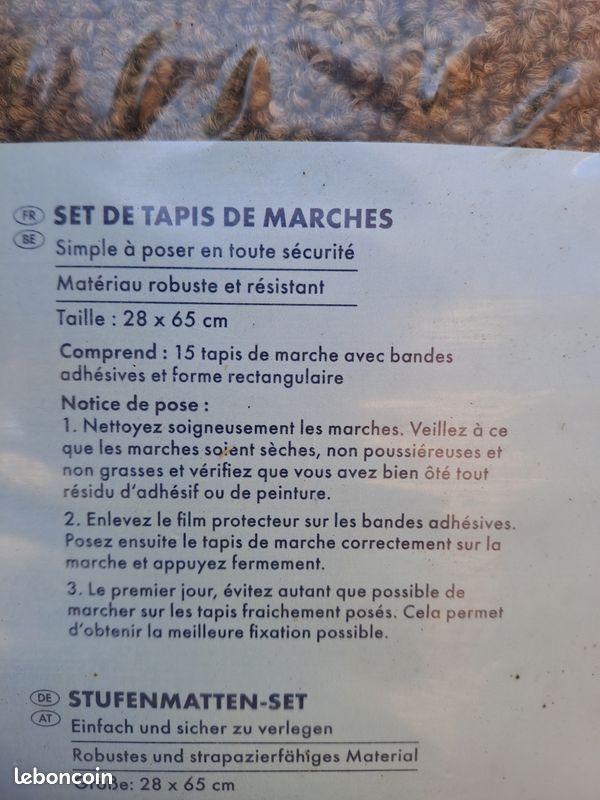 Set de tapis de marches (image 2)