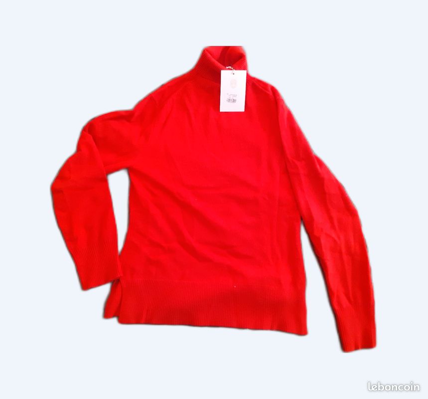 Pull col roulé 100% cachemire Juste cachemire (image 3)