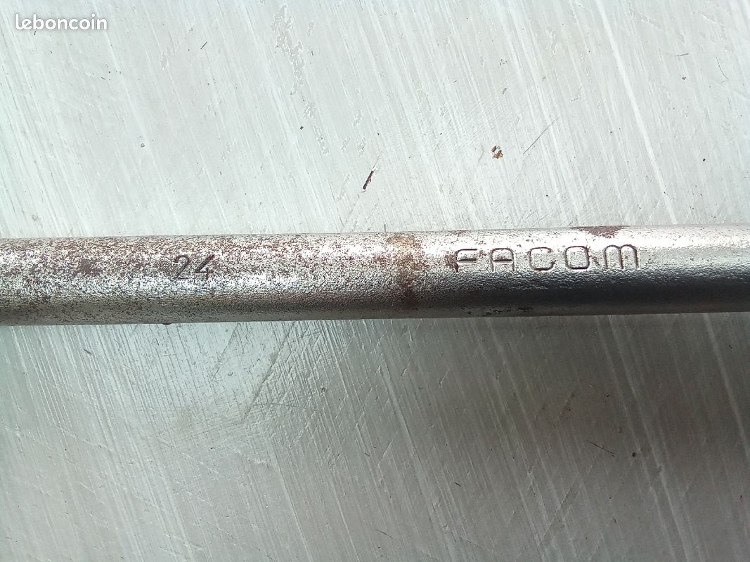 AXPOWER Clé à pipe robuste de 150 , clé à pipe droite avec crochet