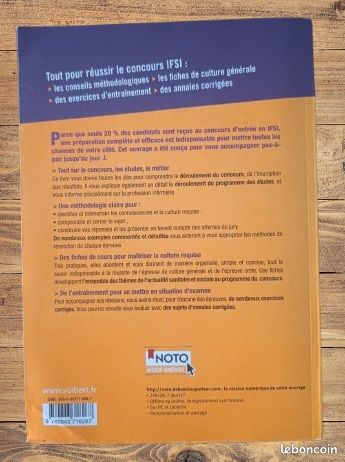 B3 - IFSI 2017-2018 – Réussir son concours – Très bon état (image 2)