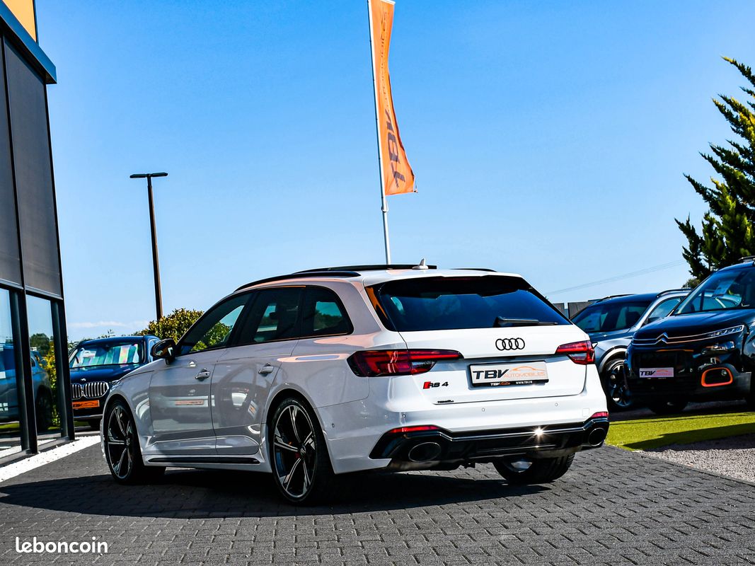 Audi RS4 2.9 V6 TFSI 450 CH BLACK RS DESIGN TOIT PANO ACC CAMERA 360° HUD CUIR NAPPA ELECT MATRIX BEAM HIFI B&O CARPLAY (image 3)