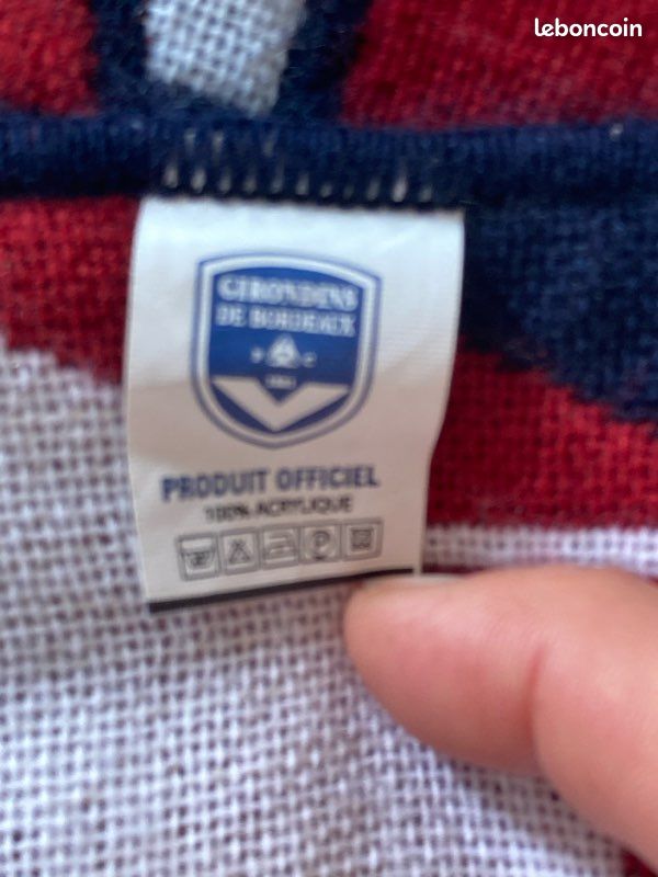Écharpe Vintage Girondins De Bordeaux - Club Français - Collection