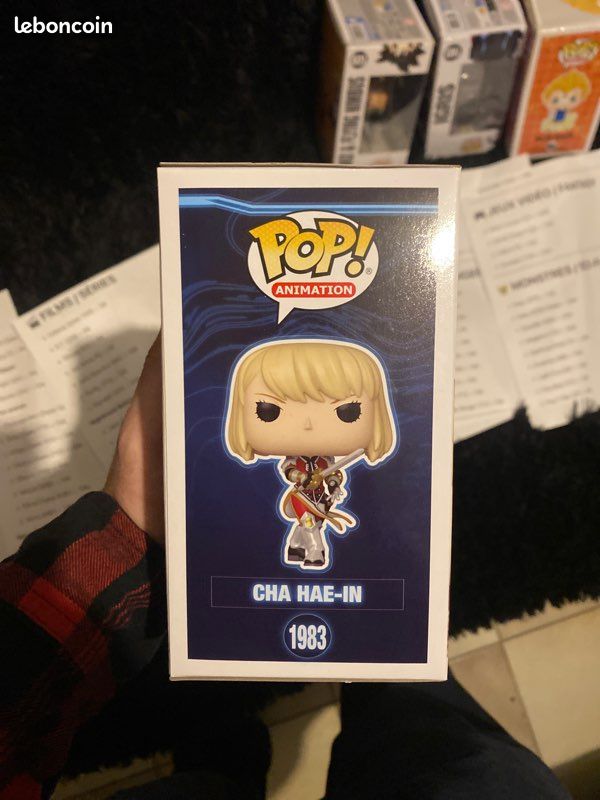 Funko Pop! Animation: Solo Leveling - Cha Hae-In #1983 - Pops Portal Funko Pop! Animation: Solo Leveling - Cha Hae-In #1983 - Pops Portal