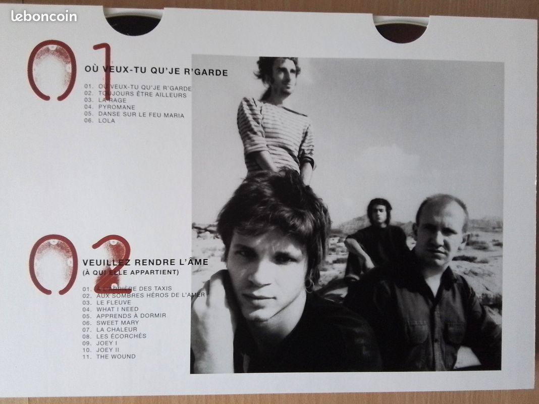 Noir Désir – Intégrale 2020 • Coffret Collector 18 CD + 1 DVD • 200 titres : Albums studio + lives + raretés + inédits • Anthologie complète du rock français [COMPLET] (image 5)