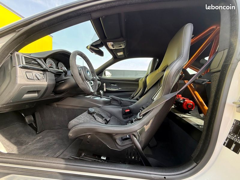 BMW M4 Coupé Série GTS 3.0 500 GPS Radar 1ère main Carbone Régul Clim (image 16)