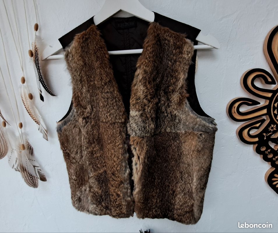 Gilet fourrure lapin (image 3)