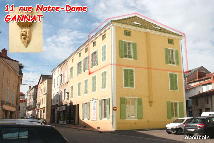 Appartement 5 pièces 85 m² · à Gannat · 85 m² · 738 €/mois