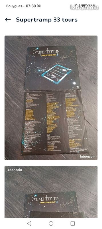Vinyle Supertramp (image 1)