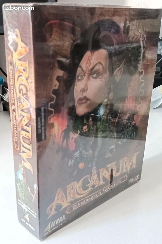 BIG BOX Arcanum IBM-PC CD-ROM neuf sous cello (image 7)
