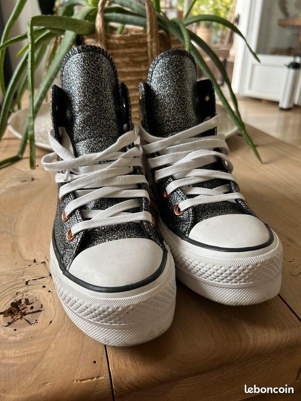 Converse Glitter All Star Glitter E Borchie Converse Soletta