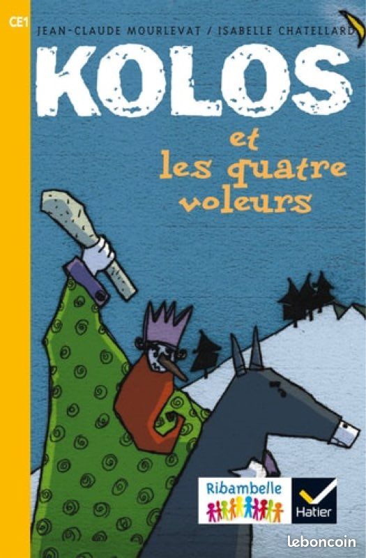 Livre Kolos et les quatre voleurs CE1 (image 1)