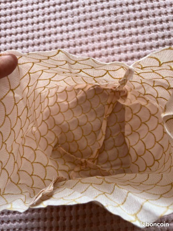 Tissu de récupération imprimé géométrique (image 3)