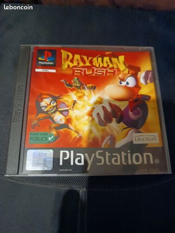Rayman Rush Ps1 Jeu PlayStation 1 Toy Story 2 - Version Française - Loose (Boîte Non Incluse) - État Correct Fonctionnel Console De Jeux