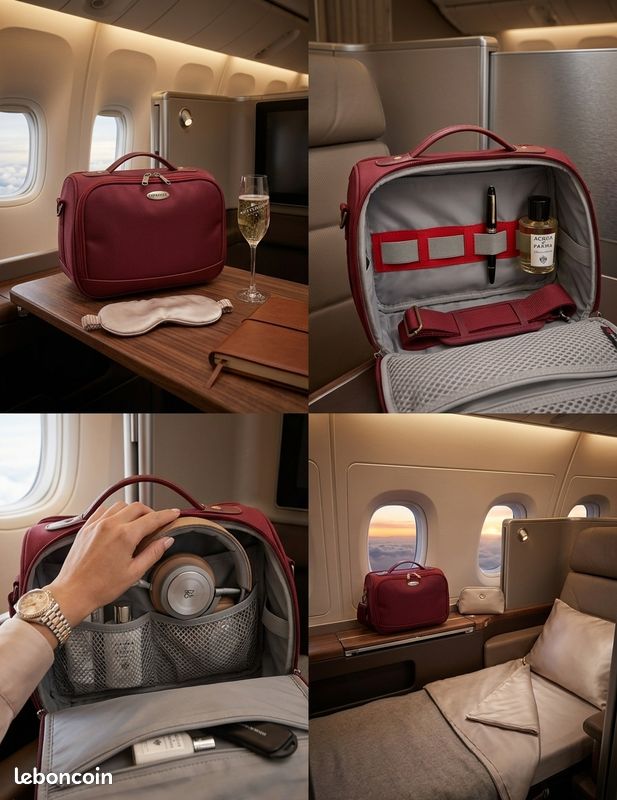 âđ§łâš Vanity / Sac de Voyage DELSEY avec BandouliĂšre â Ătat Impeccable đ (image 1)