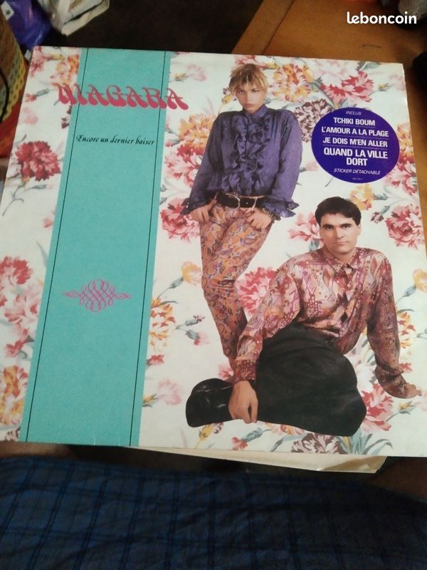Disque vinyle Niagara Encore un dernier baiser de 1986 (image 1)