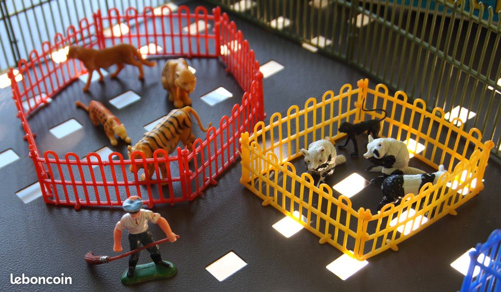 Jeu de zoo vintage des années 1970-1980, marque Blue-boxx (image 5)