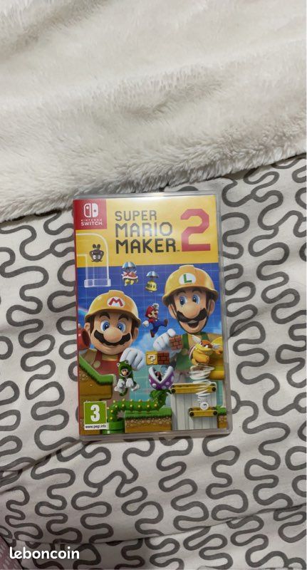 Jeu switch mario maker 2 neuf (image 1)